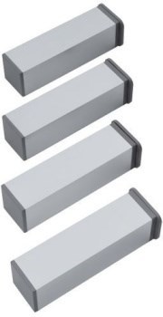 AQUANET Комплект ножек Латина/Тиволи 150 хром. (4 шт.) AQUANET-180180 - фото 324210