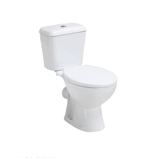 AQUATEK Kair Унитаз напольный  с бачком, 660*360*720, косой выпуск, сиденье из полипропилена, крепеж, AQ2780-00 - фото 324413