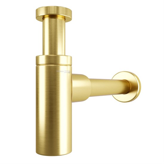 WASSERKRAFT Aisch 5500 A170 Сифон для раковины, золото WASSERKRAFT A170 - фото 324991