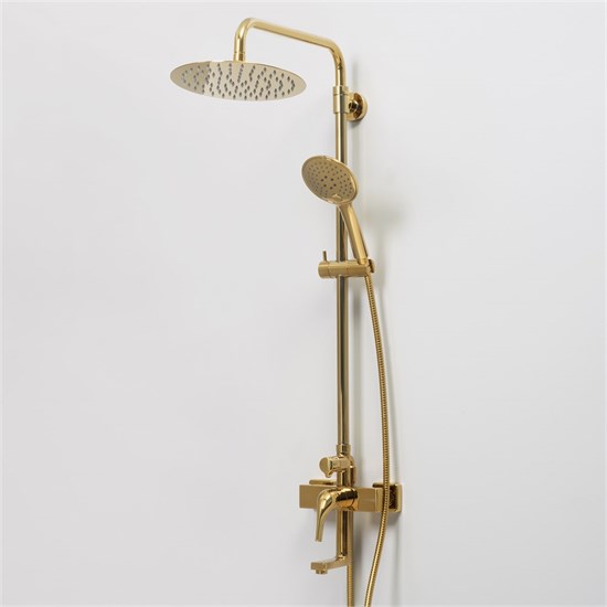 WASSERKRAFT Sauer BK17101PG Душевой комплект для набора, золото WASSERKRAFT BK17101PG - фото 325310