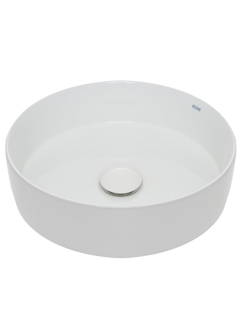 AQUAme Раковина накладная круглая. 355x355x120, белый AQM5012 - фото 325911