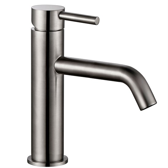 AQUAme Siena Смеситель для раковины однорычажный 82мм, Gun metal AQM6210GM - фото 326086