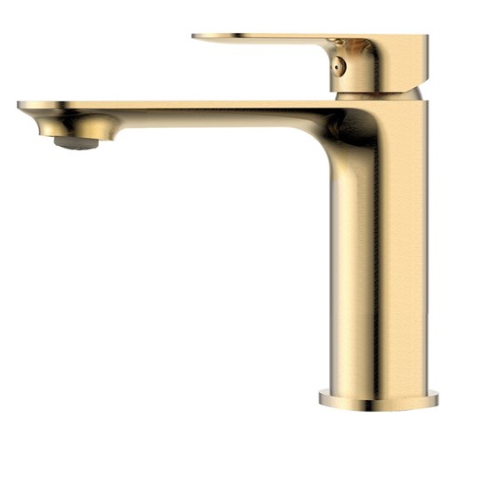AQUAme Monza Смеситель для раковины однорычажный, Brushed gold AQM6310BG - фото 326206