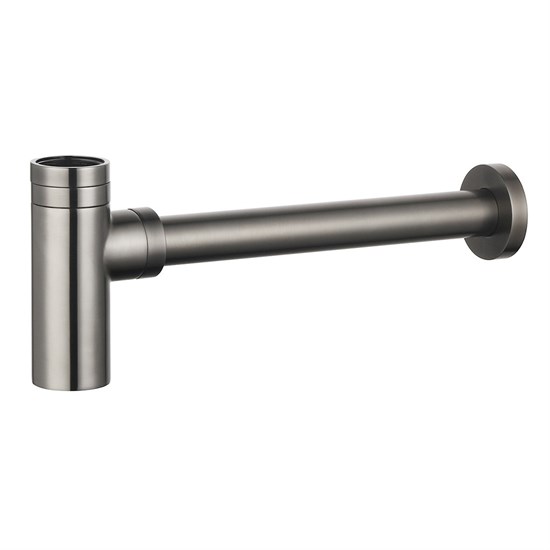AQUAme Сифон для раковины латунный, Gun metal AQM7010GM - фото 327002