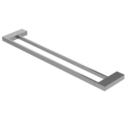 CEZARES Slider Полотенцедержатель двойной 60 см, исполнение черный матовый SLIDER-THD-60-NOP - фото 328160