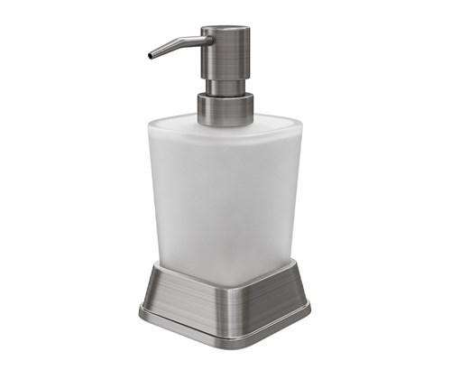 WASSERKRAFT Amper K-5499NICKEL Дозатор для жидкого мыла, никель WASSERKRAFT 5499N - фото 329022
