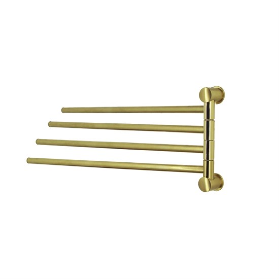 WASSERKRAFT K-1034POLISHED GOLD Держатель полотенец четверной, золото WASSERKRAFT 1034PG - фото 329047