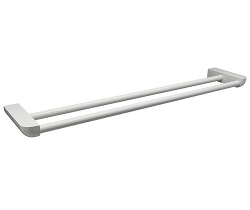 WASSERKRAFT Kammel K-8340WHITE Держатель полотенец двойной, белый WASSERKRAFT 8340W - фото 330009