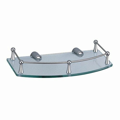 WASSERKRAFT K-588 Полка стеклянная, хром WASSERKRAFT 588 - фото 330220