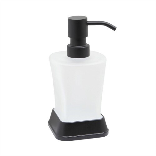 WASSERKRAFT Amper K-5499BLACK Дозатор для жидкого мыла, черный WASSERKRAFT 5499B - фото 330649