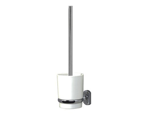 WASSERKRAFT K-28127 Щетка для унитаза подвесная, хром WASSERKRAFT 28127 - фото 330979