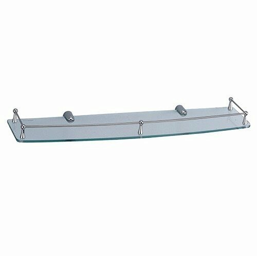 WASSERKRAFT K-555 Полка стеклянная, хром WASSERKRAFT 555 - фото 331096