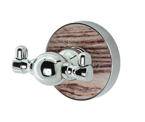 WASSERKRAFT Regen K-6923D Крючок двойной, хром WASSERKRAFT 6923D - фото 331196