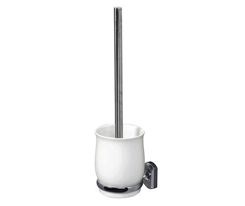 WASSERKRAFT K-24127 Щетка для унитаза подвесная, хром WASSERKRAFT 24127 - фото 331205