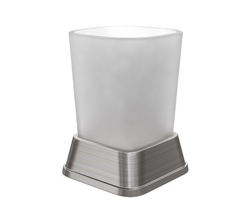 WASSERKRAFT Amper K-5428NICKEL Стакан для зубных щеток, никель WASSERKRAFT 5428N - фото 331290