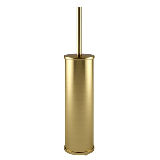 WASSERKRAFT K-1027BRUSHED GOLD  Щетка для унитаза напольная, золото WASSERKRAFT 1027BG - фото 331304