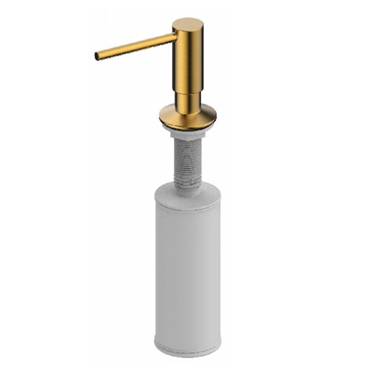 WASSERKRAFT K-75993 Встраиваемый дозатор для мыла, золото WASSERKRAFT 75993 - фото 331334
