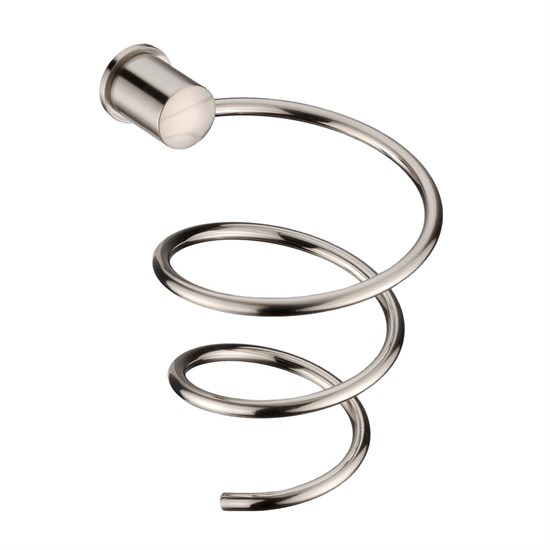 WASSERKRAFT K-1080NICKEL Держатель фена, никель WASSERKRAFT 1080N - фото 331340