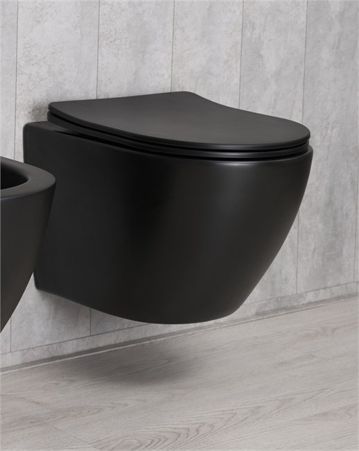 GID Унитаз подвесной Bm2198 62226Y черный матовый 49x36x35.5 GID-62226Y - фото 332935