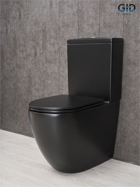 GID Унитаз напольный Tn2188Bm 62250Y черный матовый 62.5x38.5x84 GID-62250Y - фото 333093