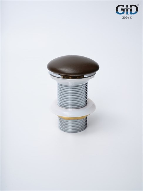GID Донный клапан без перелива Br100 74406K коричневый матовый 7x7x10 GID-74406K - фото 333172