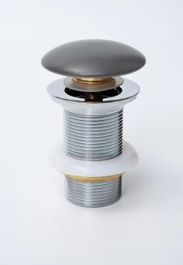 GID Донный клапан без перелива Dgm100 74408K темно-серый матовый 7x7x10 GID-74408K - фото 333178