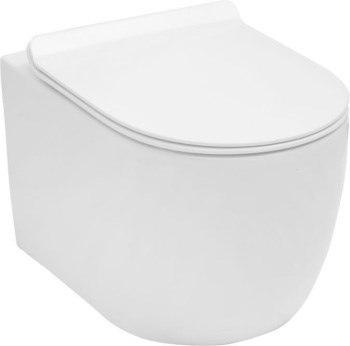 AQUANET Унитаз подвесной Rimless Cetus-W BL-102N-WHT, белый AQUANET-211908 - фото 333669