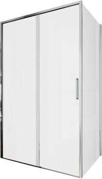 AQUANET Pleasure Evo Душевой уголок прямоугольный двери раздвижные размер 120x80 см профиль - хром / стекло - прозрачное AQUANET-AE65-120x80-CT - фото 335298