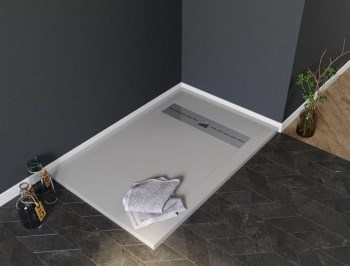 AQUANET Delight Душевой поддон прямоугольный размер 140x80 см, цвет серый AQUANET-258884 - фото 335657