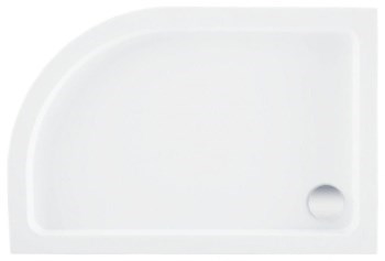 AQUANET GL180 Душевой поддон асимметричный левый размер 120x80 см, цвет белый AQUANET-265566 - фото 335756