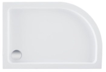 AQUANET GL180 Душевой поддон асимметричный правый размер 120x80 см, цвет белый AQUANET-265567 - фото 335764