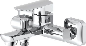 AQUANET Cinetic Смеситель для ванны, цвет хром AQUANET-216753 - фото 336054