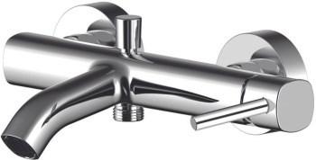 AQUANET Minima Смеситель для ванны, цвет хром AQUANET-261814 - фото 336064