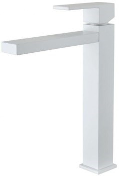 AQUANET Blanco Смеситель для раковины высокий, цвет белый AQUANET-261817 - фото 336143