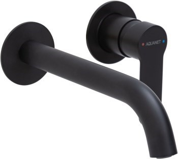 AQUANET Passion Смеситель для раковины-чаши, цвет черный AQUANET-336185 - фото 336179