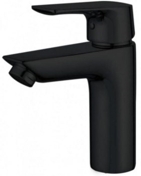 AQUANET Static Смеситель для раковины, цвет черный AQUANET-261820 - фото 336191