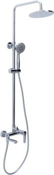 AQUANET Passion Душевая стойка, цвет хром AQUANET-Passion R3 - фото 336249