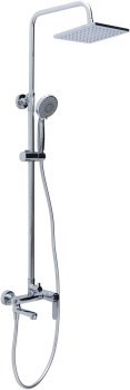AQUANET Passion Душевая стойка, цвет хром AQUANET-Passion S3 - фото 336284