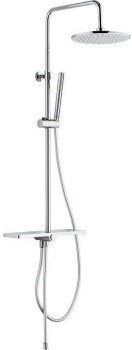 AQUANET Pragmatic Душевая стойка, цвет хром AQUANET-AF430-70-R-C - фото 336311
