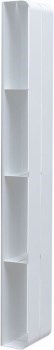 AQUANET Полка Магнум 20x130 белая матовая, вертикальная AQUANET-302240 - фото 336443