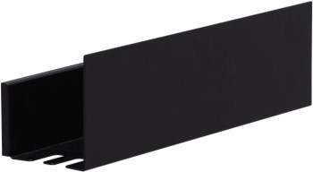 AQUANET Полка Магнум 40x12 черная матовая AQUANET-274188 - фото 336511