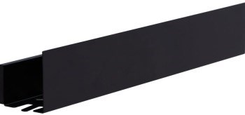 AQUANET Полка Магнум 50x12 черная матовая, с крючками AQUANET-274189 - фото 336523