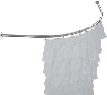 AQUANET Карниз для ванны полукруглая дуга 100х100 AQUANET-235253 - фото 336760