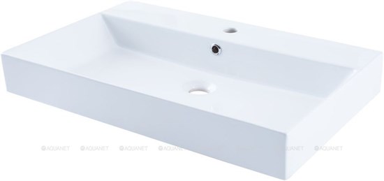 AQUANET Раковина для тумбы Sanovit Slim Synergy 70 17070, цвет белый AQUANET-198207 - фото 336768