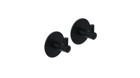 FIXSEN Крючок 3M - 2 штуки, черный Equipment (FX-558A) FX-558A - фото 337084