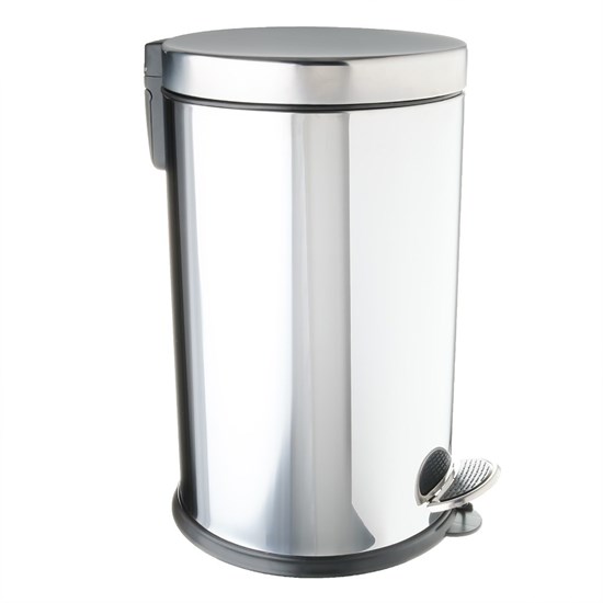 FIXSEN Ведро с крышкой 12 л хром HoReCa (FX-34024D) FX-34024D - фото 337692