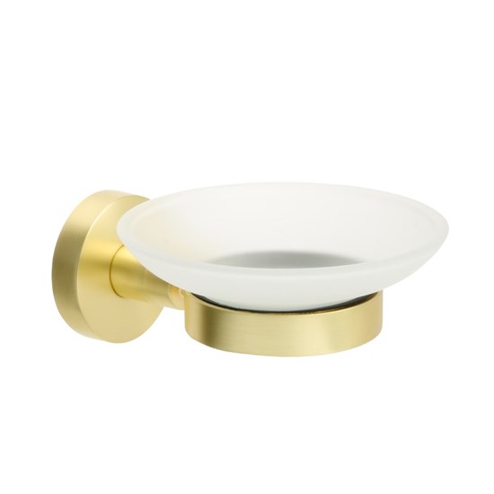 FIXSEN Мыльница стекло золото-сатин  Comfort Gold (FX-87008) FX-87008 - фото 337771