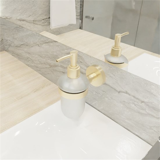 FIXSEN Дозатор жидкого мыла золото-сатин Comfort Gold (FX-87012) FX-87012 - фото 337784