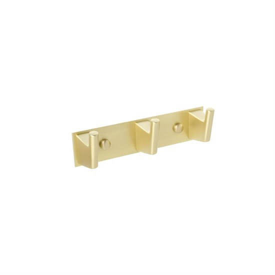 FIXSEN Планка TREND GOLD 3 крючка (FX-99005-3) FX-99005-3 - фото 337915