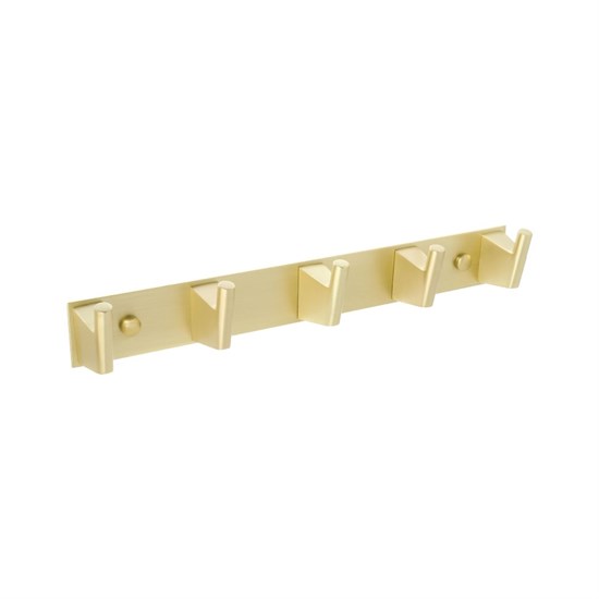 FIXSEN Планка TREND GOLD 5 крючков (FX-99005-5) FX-99005-5 - фото 337918
